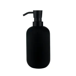 Dispensador de jabón Lotus alto, negro