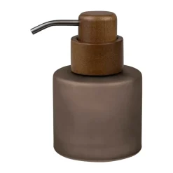 Dispensador de jabón Modest bajo, Walnut