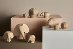 Elefante de madera Nunu, Mini