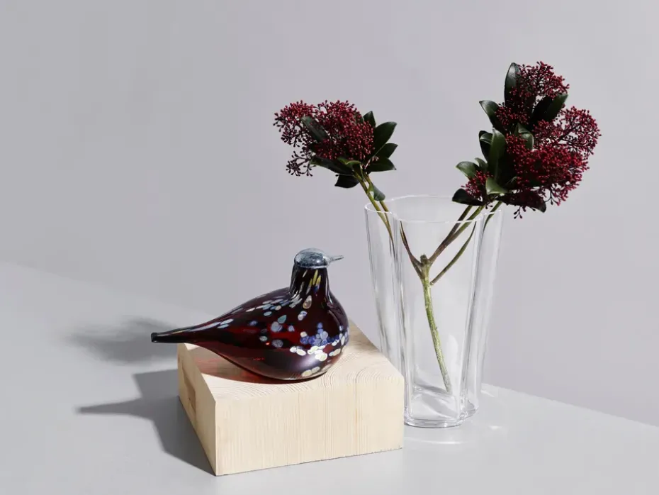 Escultura Birds by Toikka, Ruby bird