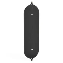 Espejo Comma rectangular 135 cm, fresno teñido de negro