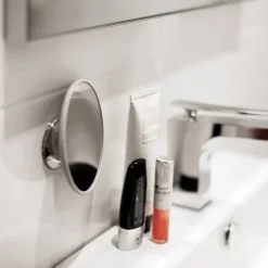 Espejo de maquillaje AirMirror x20 desmontable con ventosa, Ø11,2 cm