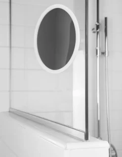 Espejo de maquillaje AirMirror x15 desmontable con ventosa, Ø16,5 cm