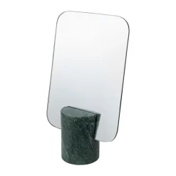 Espejo de mesa Marble, Dark forest, 30 cm