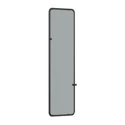 Espejo de pared Classic 120x40 cm, Negro