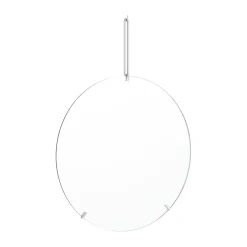 Espejo de pared Moebe Ø50 cm, Stainless steel
