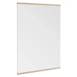 Espejo de pared rectangular 70x100 cm, Oak