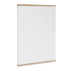 Espejo de pared rectangular 50x70 cm, Oak