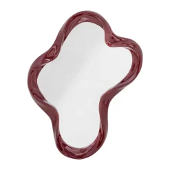 Espejo de pared Violeta 47x61,5 cm, Rojo