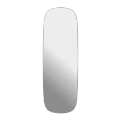 Espejo Framed, Gris-transparente, 150×50 cm