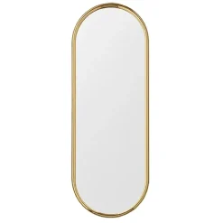 Espejo ovalado Angui 108 cm, oro