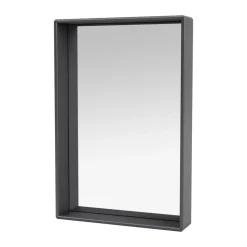 Espejo Shelfie colour frame 46,8x69,6 cm, Coal
