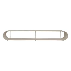 Estante Curva 80,4 cm, Taupe