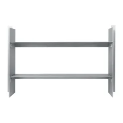 Estante de pared Lager 26x77 cm, Aluminio