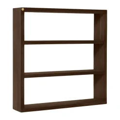 Estante de pared Sector , Roble ahumado aceitado, 50x50x10 cm
