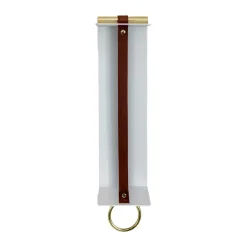 Estante de pared Strapp 10x33 cm, Blanco