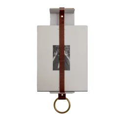 Estante de pared Strapp 10x33 cm, Blanco