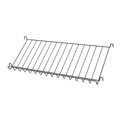 Estante para reistero String metálico, Marrón oscuro, 78×30 cm