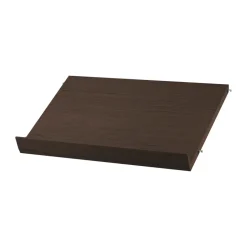 Estante para revistero String madera, Roble oscuro, 58x30 cm