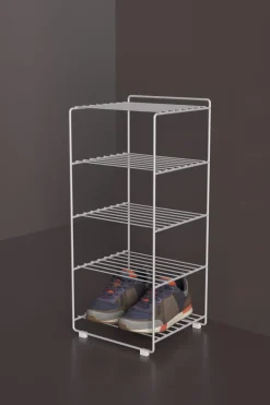 Estante para zapatos Maze Shoescraper, Blanco