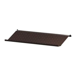 Estante para zapatos String metal, Marrón oscuro, 78×30 cm