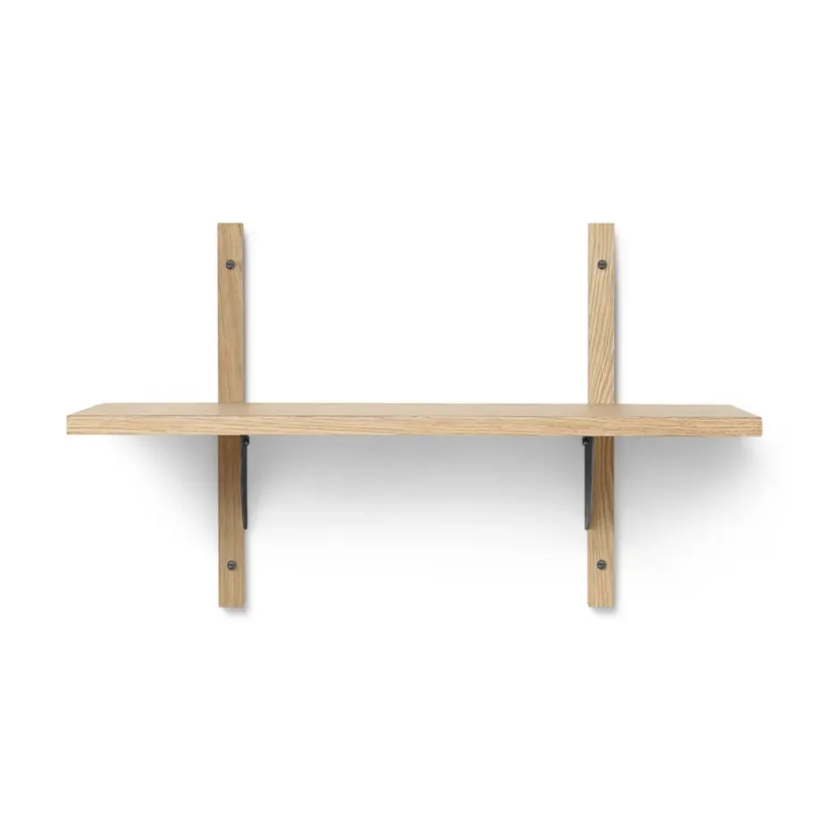 Estante Sector S/S, Roble-negro