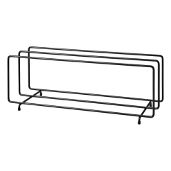 Estante zapatero Mixrack L, negro