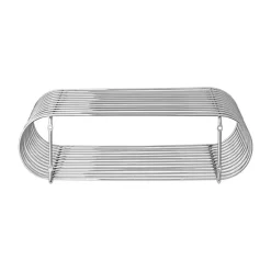 Estantería Curva, plata