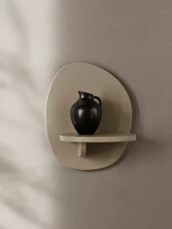 Estantería de pared Pilu 25 cm, Cashmere