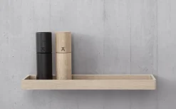 Estantería de pared Shelf 11 44 cm, Lacquered oak
