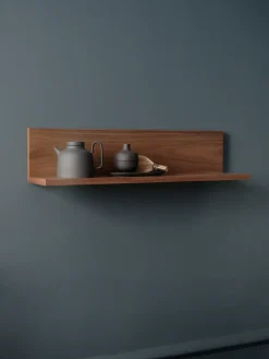 Estantería de pared Tana 75 cm, Nogal