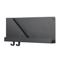 Estantería Folded, pequeña, negro