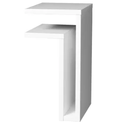 Estantería F-Shelf, blanco, estante hacia izquierda
