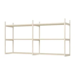 Estantería Portal 158 cm, Off-white