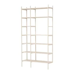 Estantería Portal 123 cm, Off-white