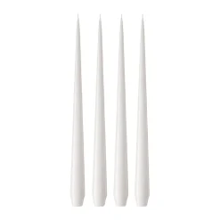 ester & erik 4 Velas lacadas, White ash 21, 32 cm