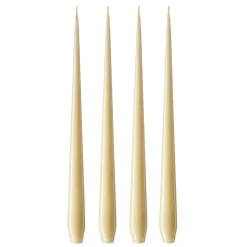 ester & erik 4 Velas lacadas, Pale ginger 14-0, 32 cm