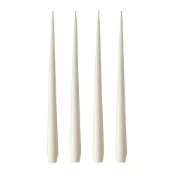 ester & erik 4 Velas lacadas, ivory, 42 cm