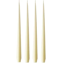 ester & erik 4 Velas lacadas, Buttermilk 17-0, 32 cm