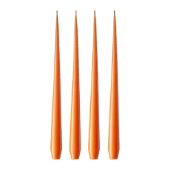 ester & erik 4 Velas lacadas, Mild orange 16, 42 cm