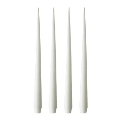 ester & erik 4 Velas mate, pure white, 42 cm