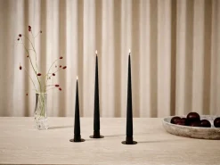 ester & erik 4 Velas mate, Velvet matt black 95, 42 cm
