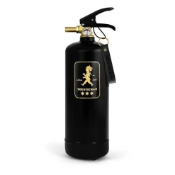 Extintor Solstickan 2 kg, Negro-dorado