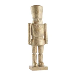 Figura de cascanueces Serafina 32 cm, Dorado antiguo