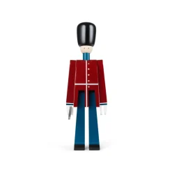 Figura Kay Bojesen oficial con espada, rojo-azul