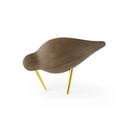 Figura Shorebird nogal-latón, pequeña