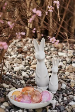 Figura Swedish rabbit small, White