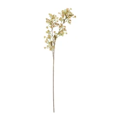 Flor de cera Stem, Blanco
