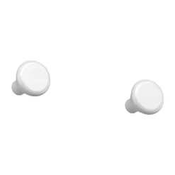 Gancho grande Classic 2-pack, Blanco