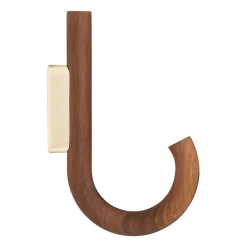 Gancho Hook 19 cm, Nogal-latón